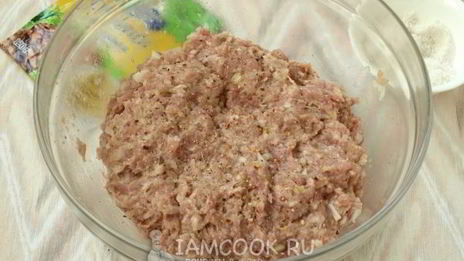 котлеты из фарша индейки