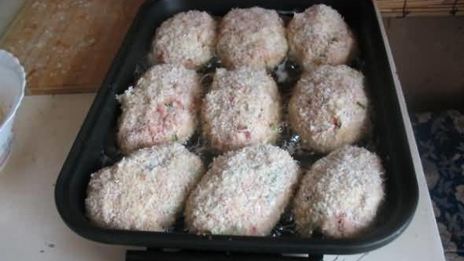 котлеты из крабовых абдоменов