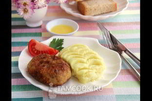 Котлеты из сазана