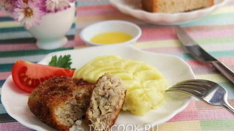 котлеты из сазана