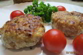 Котлеты мясные с тыквой