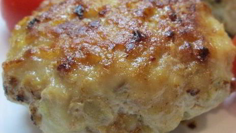 котлеты мясные с тыквой