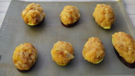 котлеты на баклажане