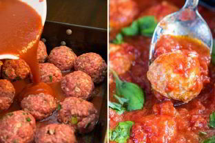 Котлеты под соусом