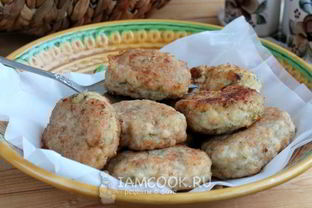 Котлеты рыбные в мультиварке