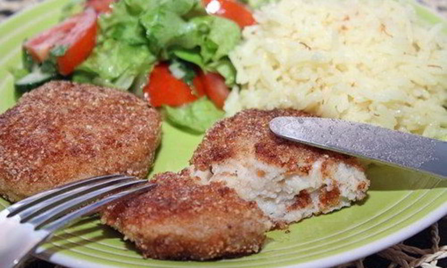 Рецепт котлет рыбных в панировке