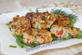 Котлеты с овощами и булгуром