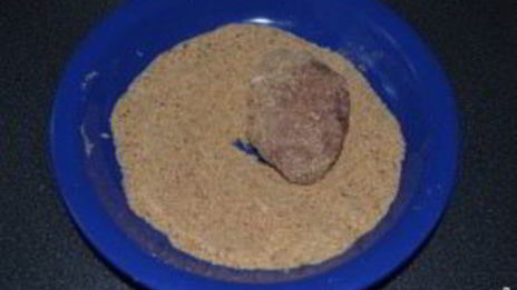 котлеты в сухарях