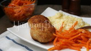 Курино-овощные котлеты