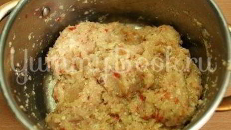 курино-овощные котлеты