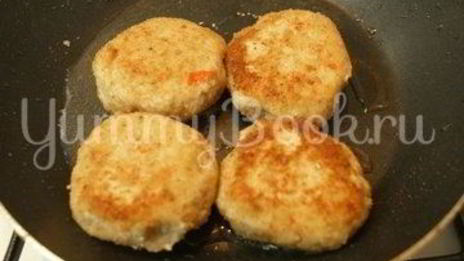 курино-овощные котлеты