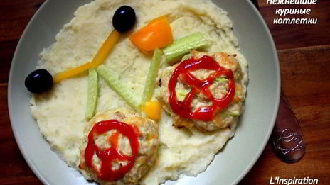 куриные котлетки с кабачком и сыром