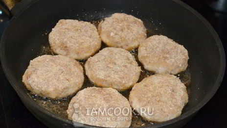 куриные котлеты с гречкой