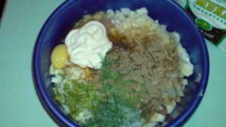 куриные котлеты с майонезом