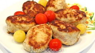 Куриные котлеты в мультиварке