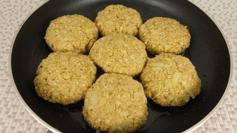 овсяные котлеты с мясным вкусом