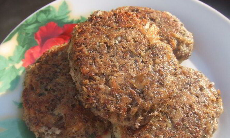 Рецепт овсяных котлет с шампиньонами