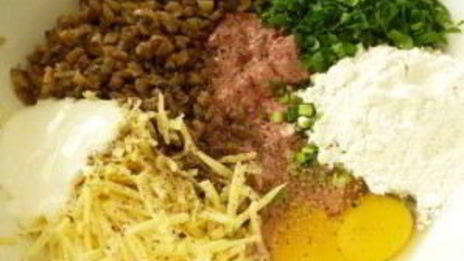 печеночные котлеты с грибами