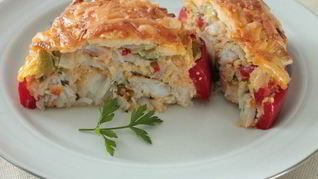 Рубленая котлета из судака Праздничная