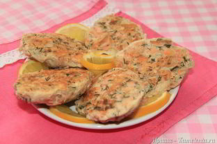 Рубленные котлеты из горбуши