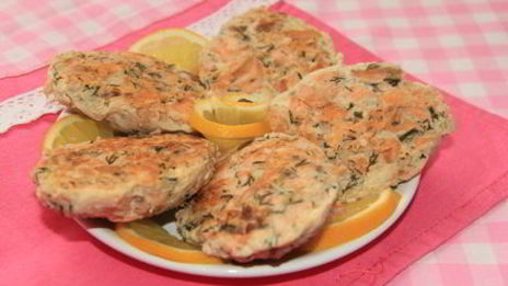 рубленные котлеты из горбуши