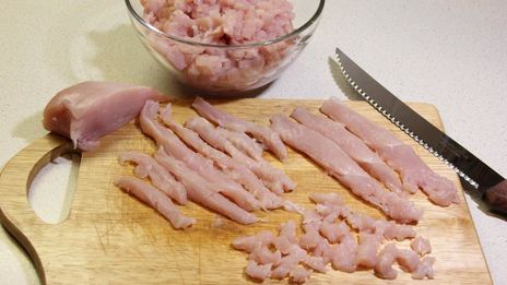 рубленные котлеты куриные