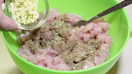 рубленные котлеты куриные