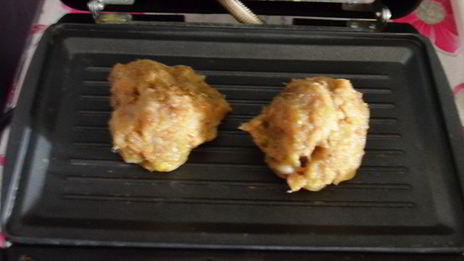 рыбные котлеты на гриле