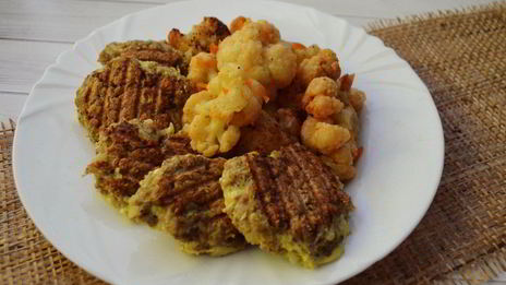 рыбные котлеты на гриле