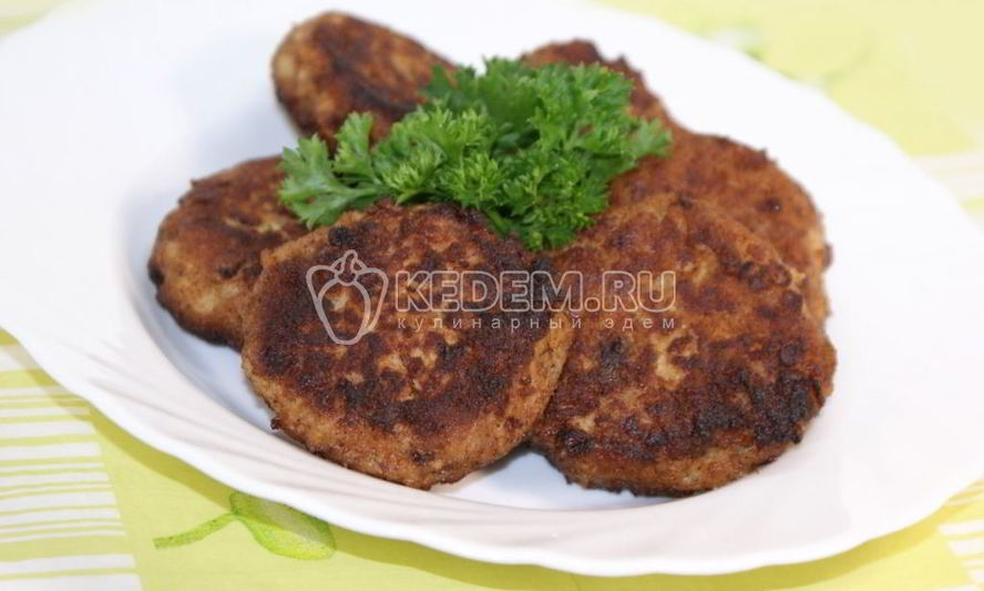 Рецепт рыбных котлет неженка