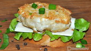 Рыбные котлеты по-японски