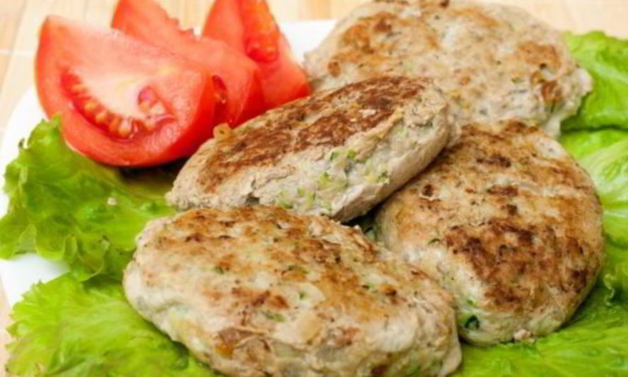 Рецепт жареных курино-овощные котлеты