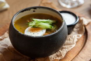 Куриная лапша с опятами