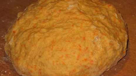 лапша домашняя морковная