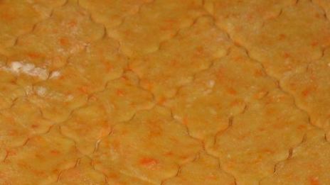 лапша домашняя морковная