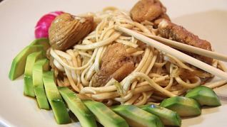 Лапша удон с индейкой