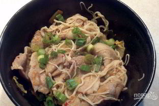 Лапша вок со свининой