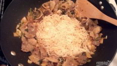 лапша вок со свининой