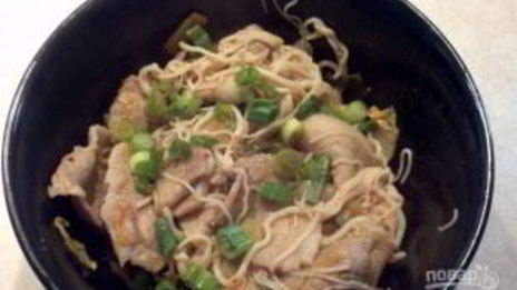 лапша вок со свининой