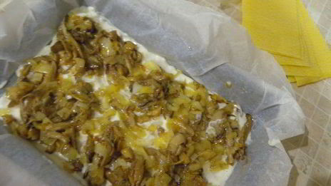 грибная лазанья