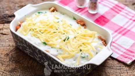 картофельная лазанья с фаршем