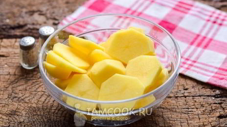 картофельная лазанья с фаршем