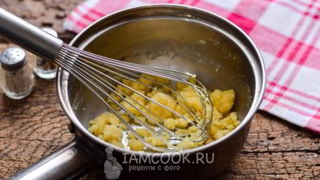 картофельная лазанья с фаршем