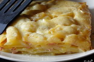 Картофельная лазанья