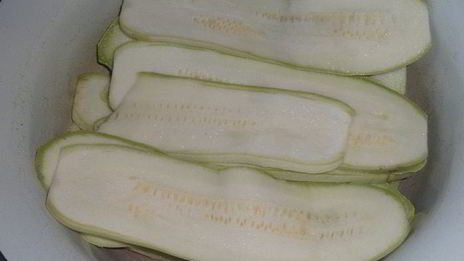 лазанья из кабачков с курицей