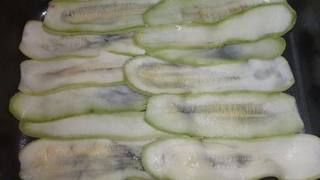 лазанья из кабачков с курицей