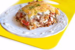 Лазанья из лаваша