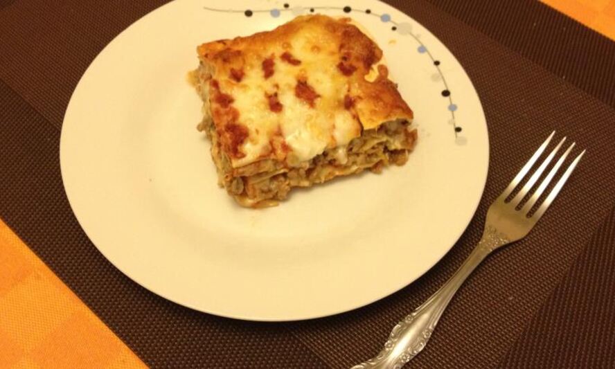 Рецепт лазаний мясная под томатным соусом