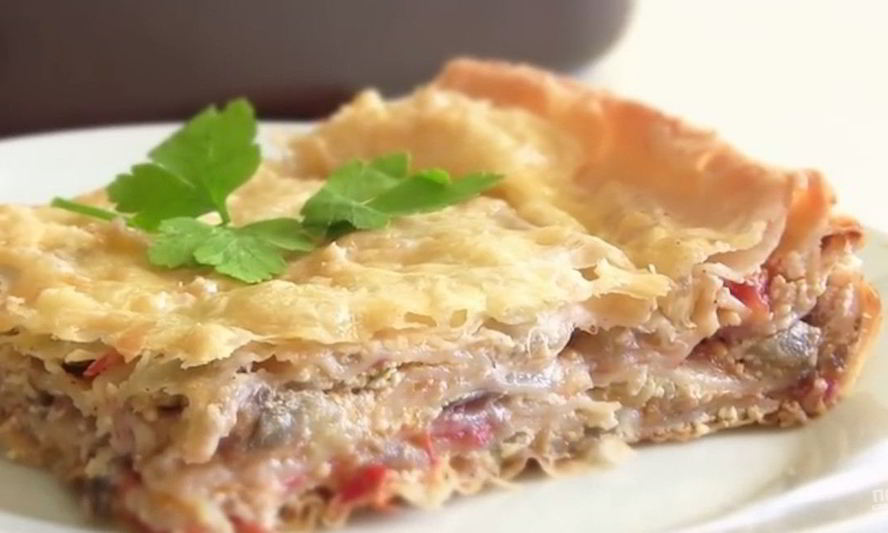 Рецепт лазаний овощная из лаваша