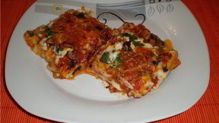 Лазанья овощная